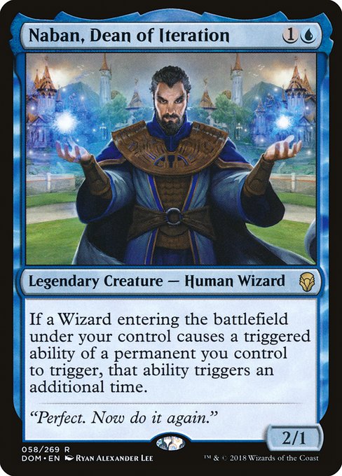 Naban, Dean of Iteration front