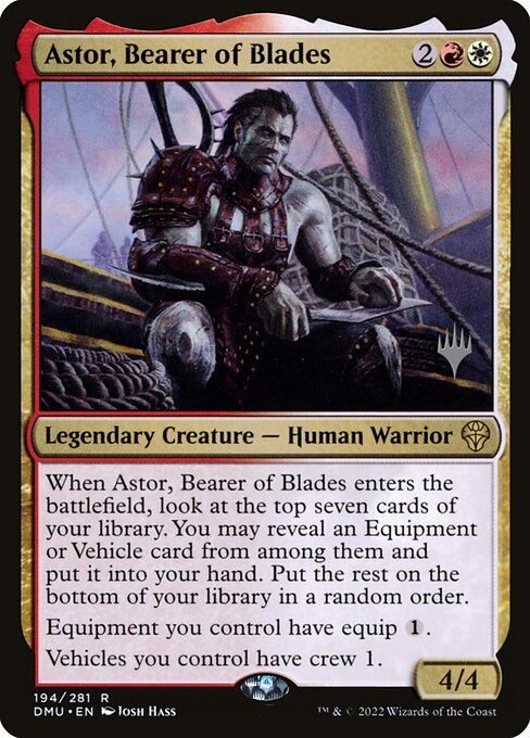 Astor, Bearer of Blades front