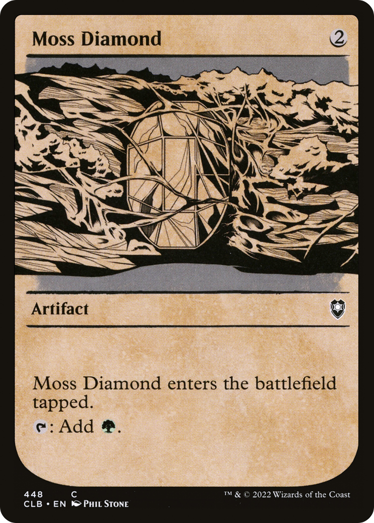 Moss Diamond (CLB) 448 - WZRD TCG