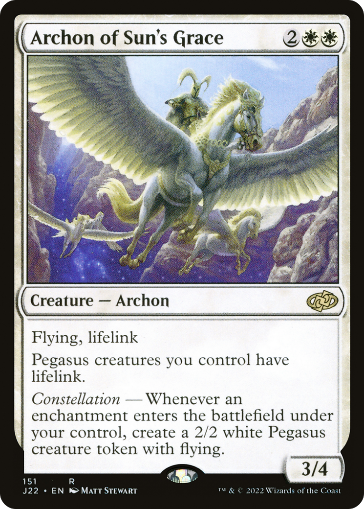 Archon of Sun's Grace (J22) 151