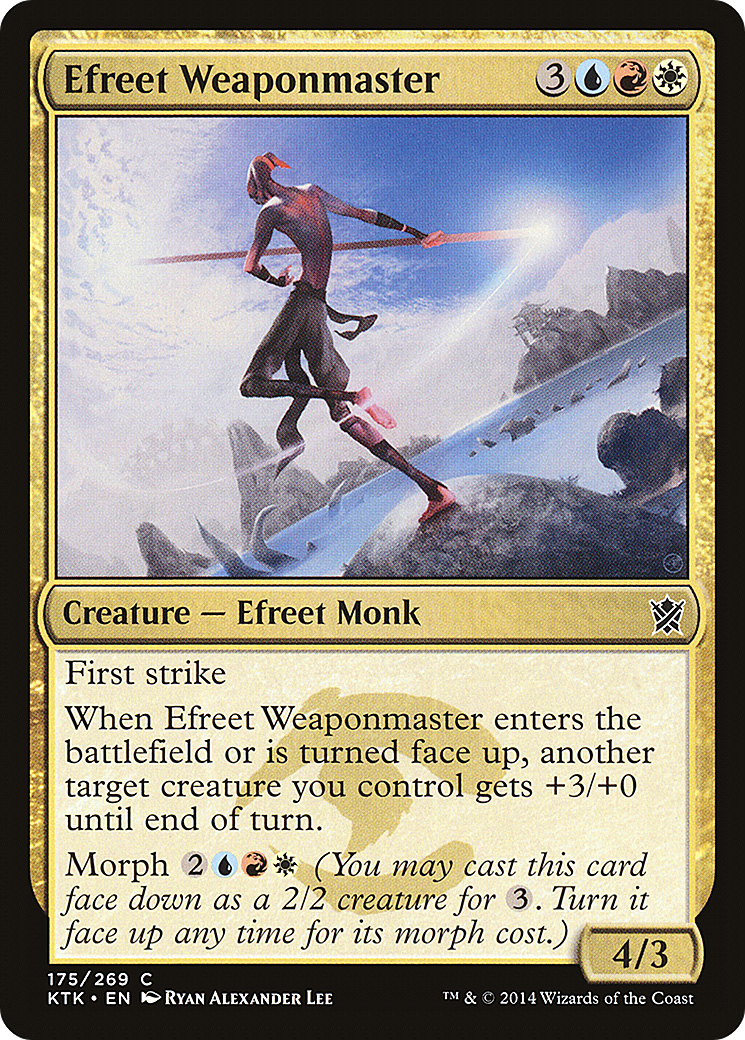 Efreet Weaponmaster (KTK) 175