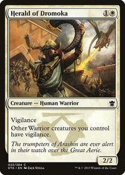 Herald of Dromoka front
