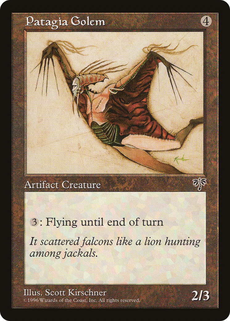 Patagia Golem (MIR) 313 - WZRD TCG