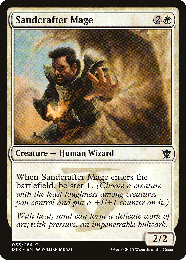 Sandcrafter Mage (DTK) 33