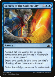 Secrets of the Golden City (RIX) 52 - WZRD TCG