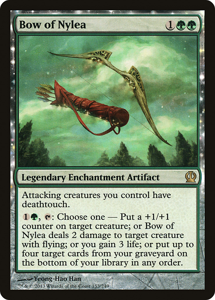 Bow of Nylea (THS) 153 - WZRD TCG