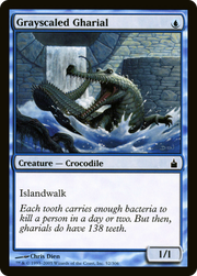 Grayscaled Gharial (RAV) 52