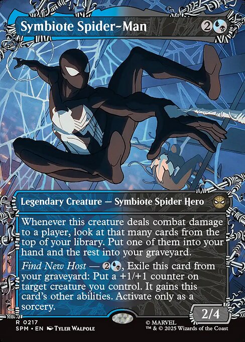 Symbiote Spider-Man front