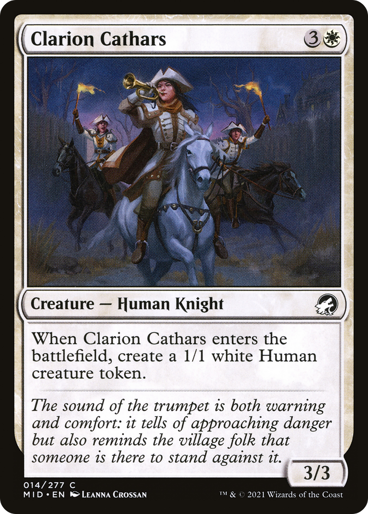 Clarion Cathars (MID) 14 - WZRD TCG
