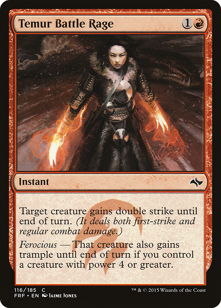 Temur Battle Rage (FRF) 116