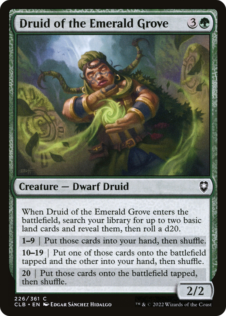 Druid of the Emerald Grove (CLB) 226