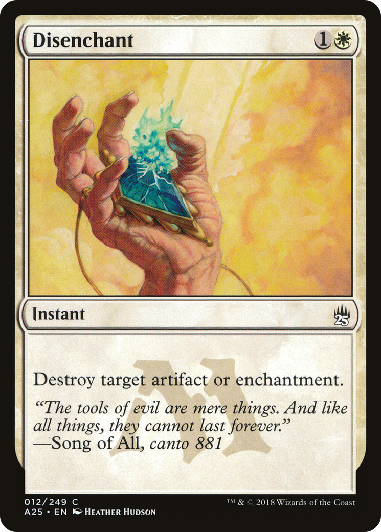 Disenchant (A25) 12 - WZRD TCG
