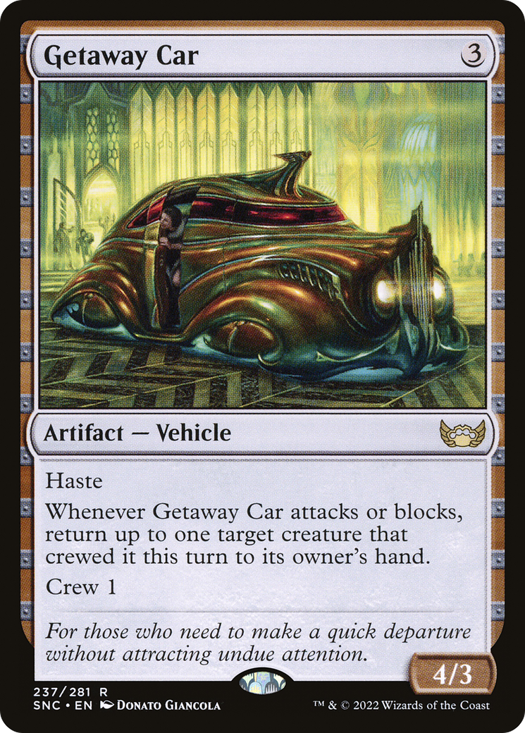 Getaway Car (SNC) 237