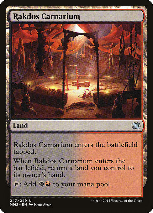 Rakdos Carnarium front
