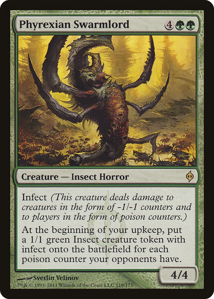 Phyrexian Swarmlord (NPH) 119
