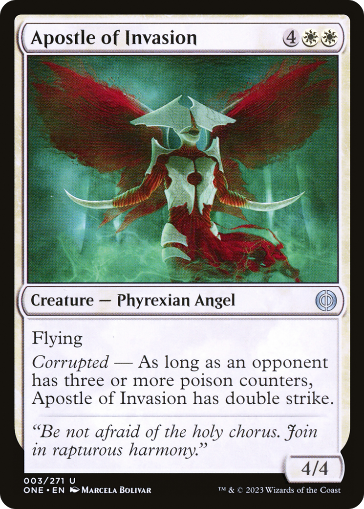 Apostle of Invasion (ONE) 3 - WZRD TCG