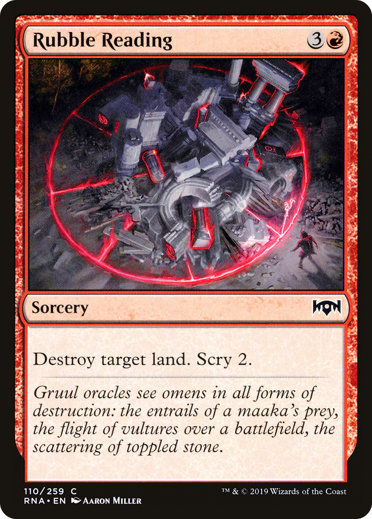 Rubble Reading (RNA) 110 - WZRD TCG