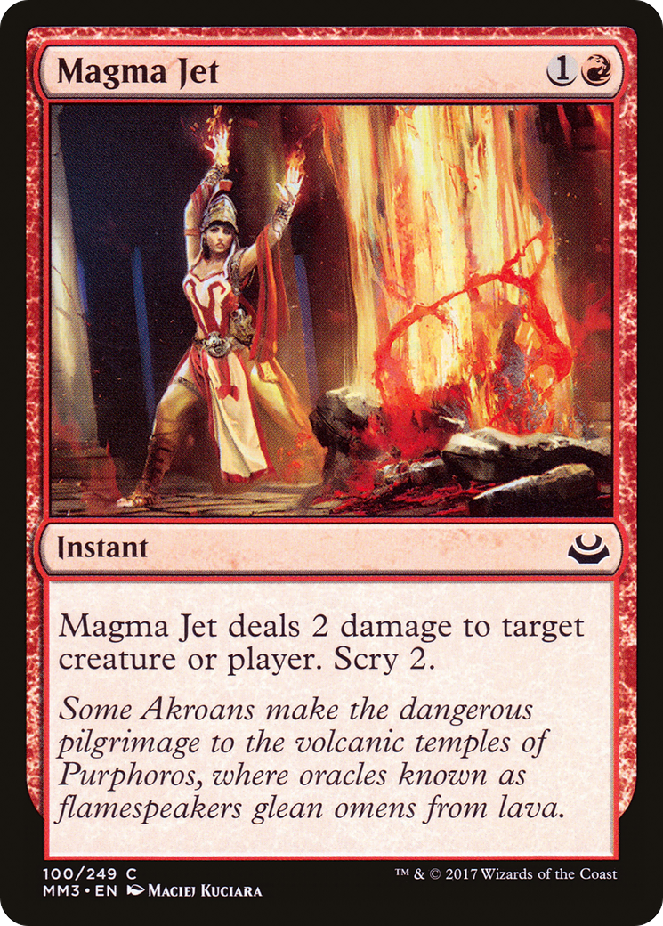 Magma Jet (MM3) 100 - WZRD TCG
