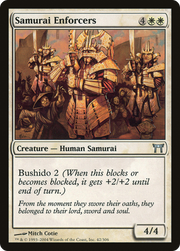 Samurai Enforcers (CHK) 42 - WZRD TCG