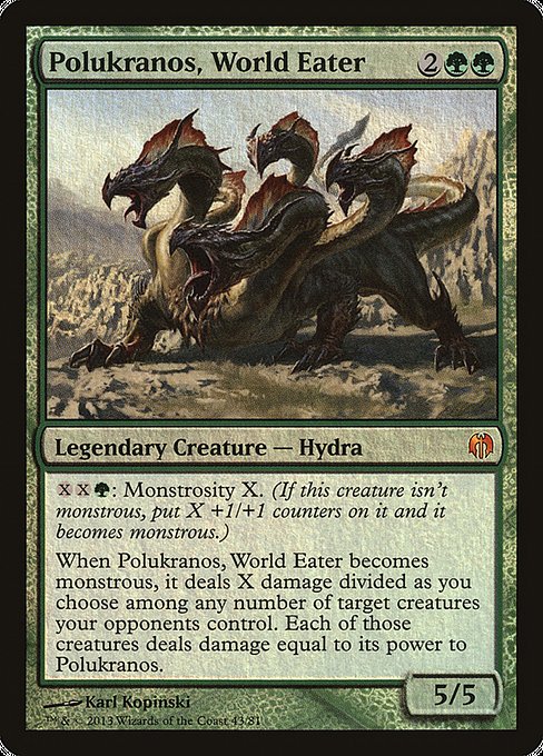 Polukranos, World Eater front