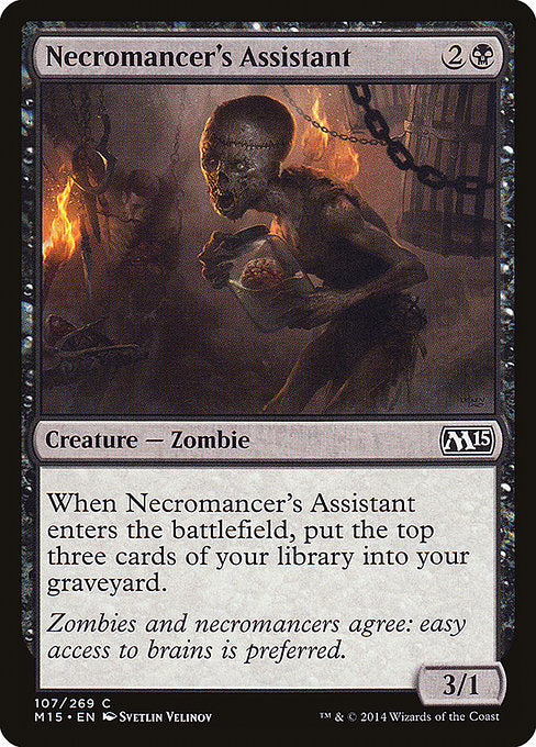 Necromancer's Assistant front