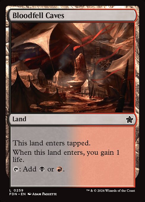 Bloodfell Caves front
