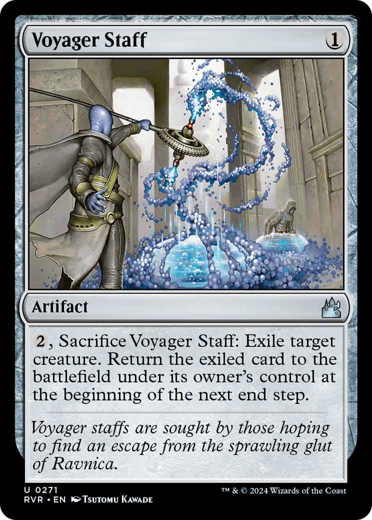 Voyager Staff (RVR) 271 - WZRD TCG