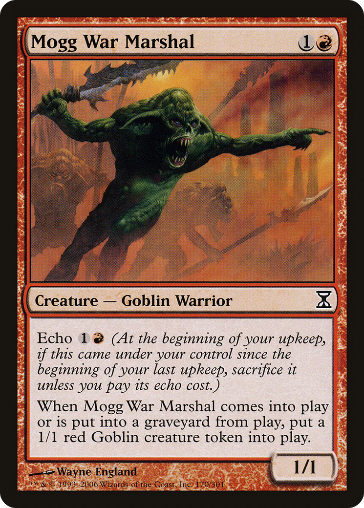 Mogg War Marshal (TSP) 170 - WZRD TCG
