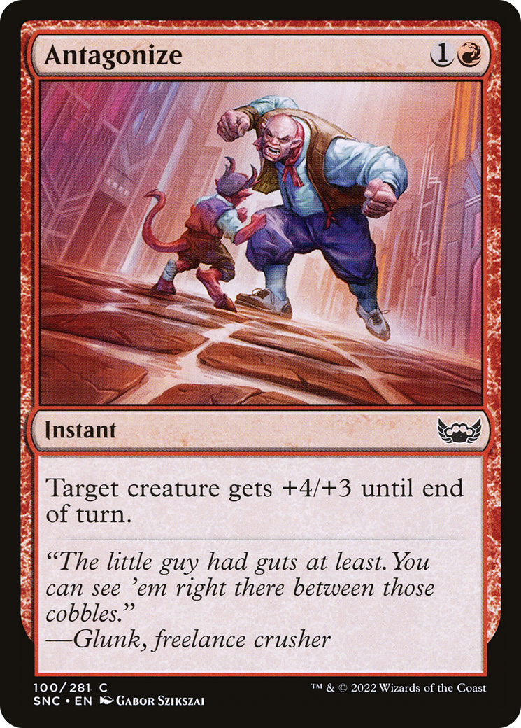 Antagonize (SNC) 100 - WZRD TCG