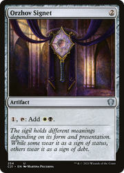 Orzhov Signet (C21) 254 - WZRD TCG