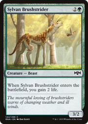 Sylvan Brushstrider (RNA) 144 - WZRD TCG