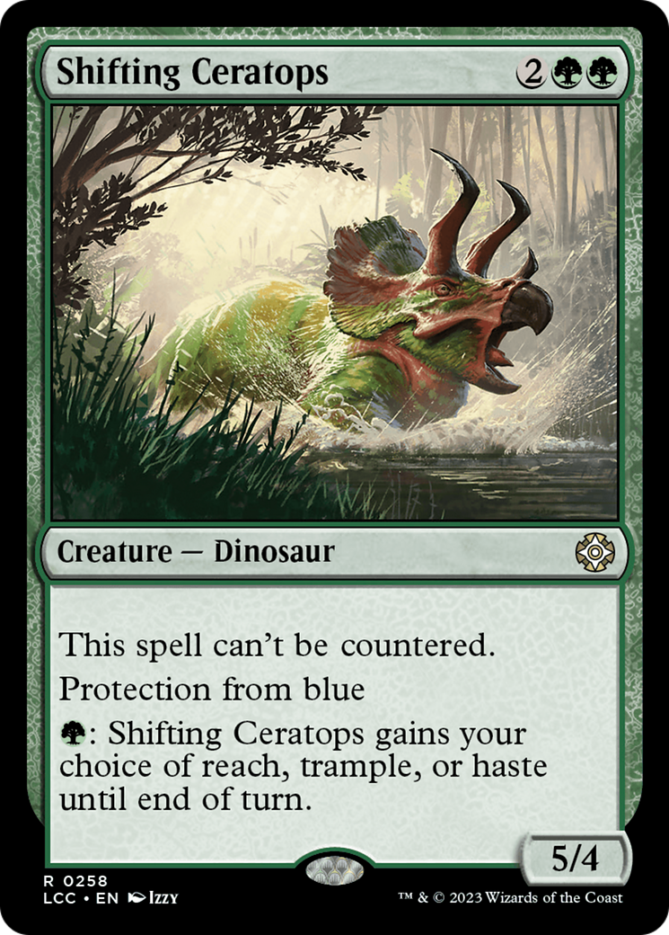 Shifting Ceratops (LCC) 258 - WZRD TCG