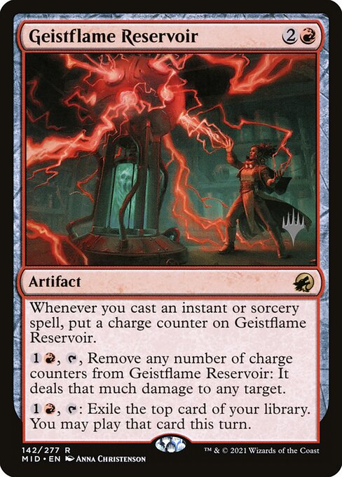 Geistflame Reservoir front