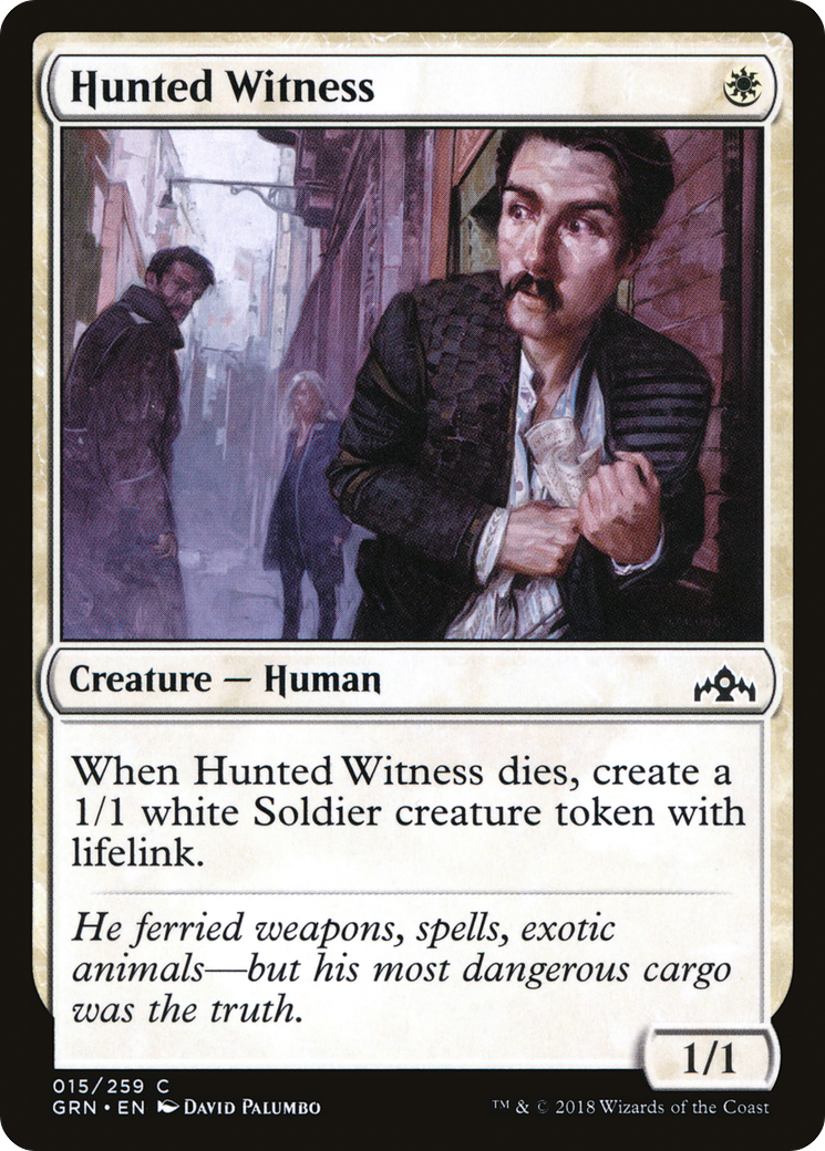 Hunted Witness (GRN) 15 - WZRD TCG