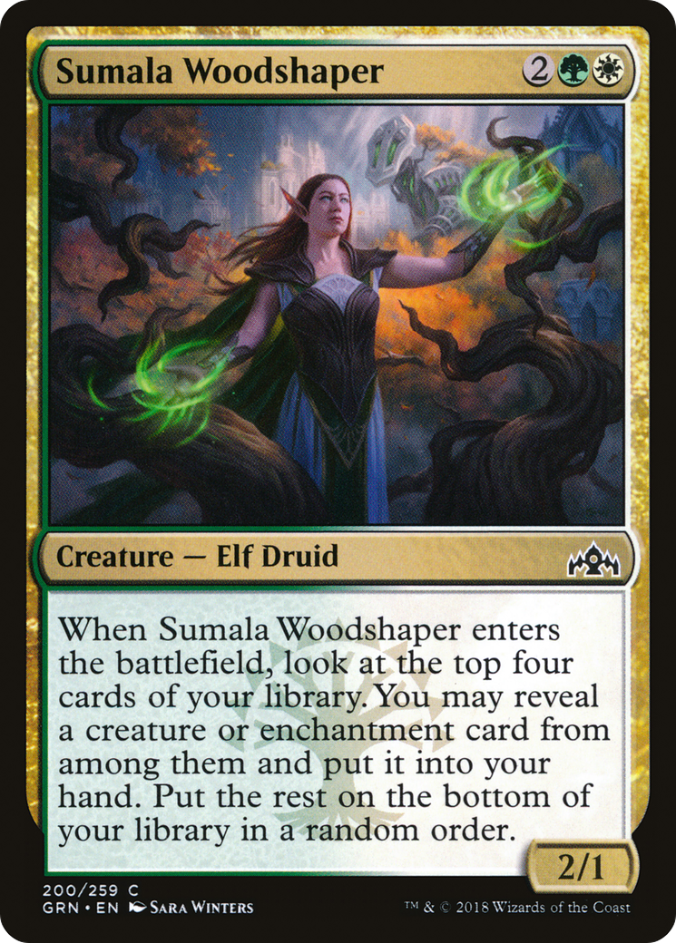 Sumala Woodshaper (GRN) 200 - WZRD TCG
