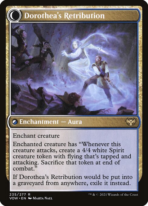 Dorothea, Vengeful Victim // Dorothea's Retribution (Back)