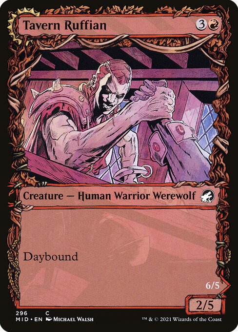 Tavern Ruffian // Tavern Smasher (Innistrad: Midnight Hunt 296) - WZRD TCG