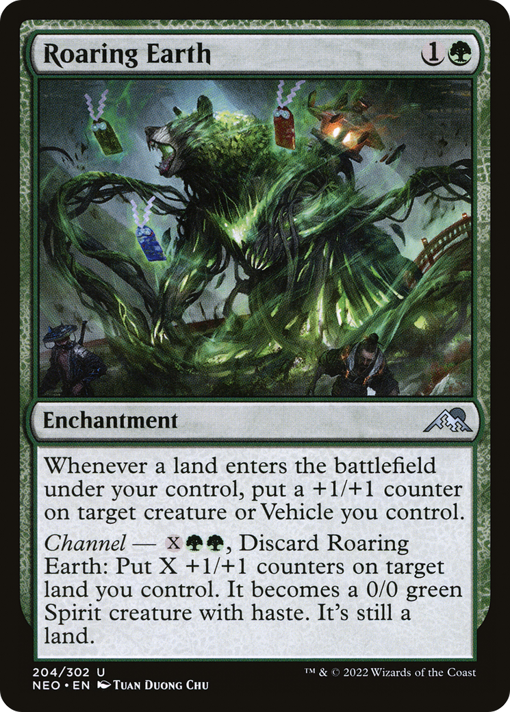 Roaring Earth (NEO) 204 - WZRD TCG