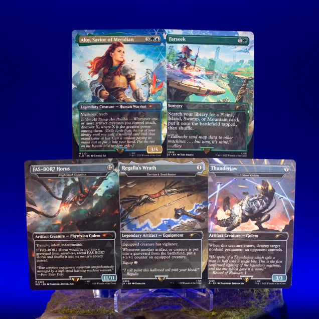 MTG Secret Lair x Playstation: Horizon: the Forbidden West