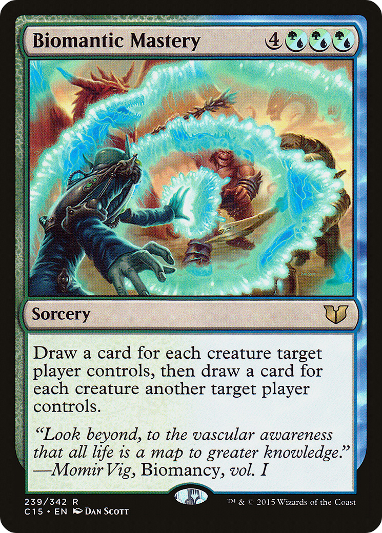 Biomantic Mastery (C15) 239 - WZRD TCG