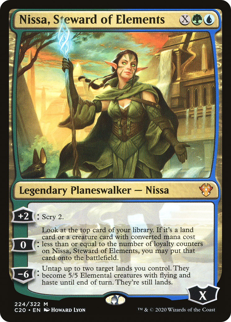 Nissa, Steward of Elements (C20) 224