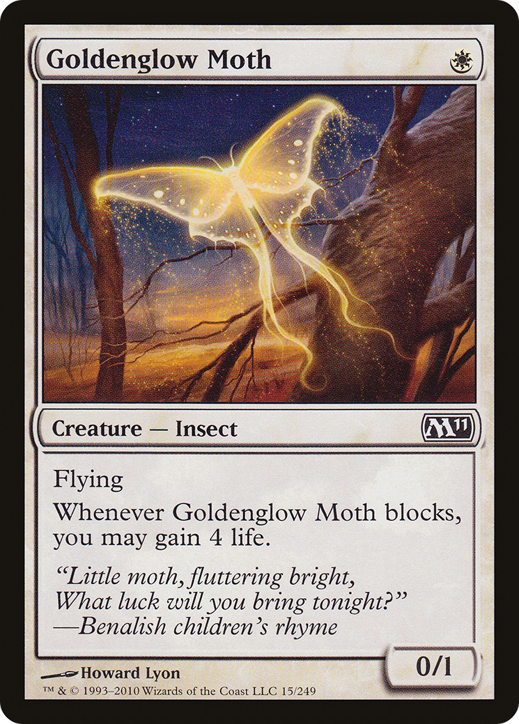 Goldenglow Moth (M11) 15