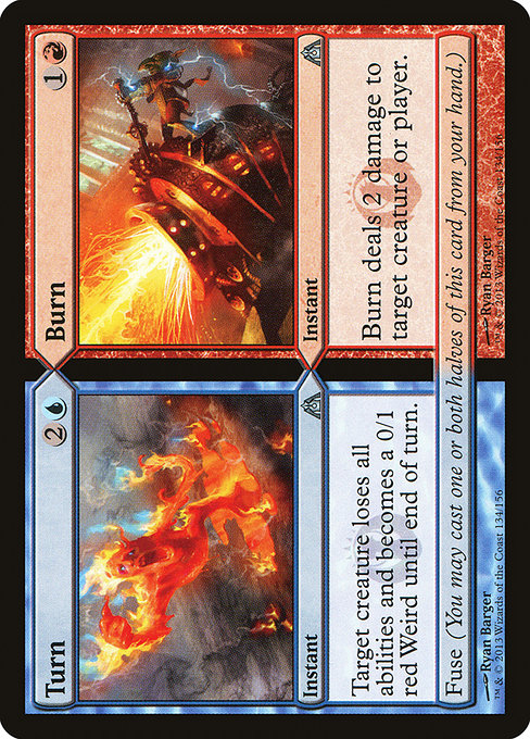 Turn // Burn front
