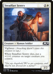 Steadfast Sentry (M20) 40 - WZRD TCG