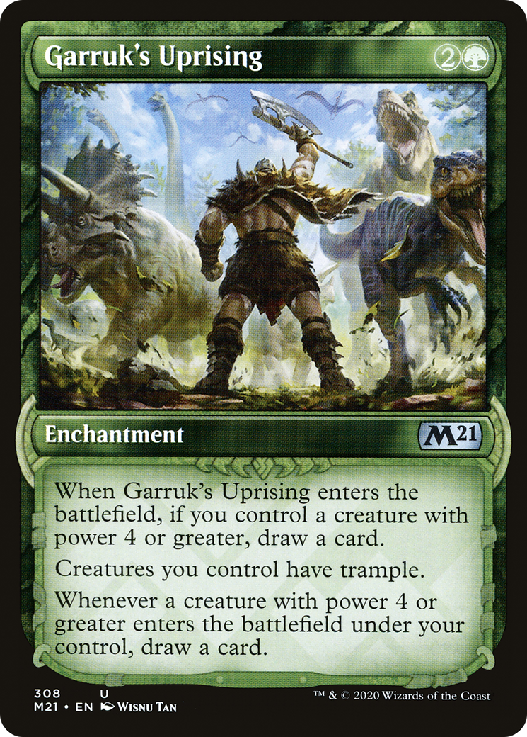 Garruk's Uprising (M21) 308