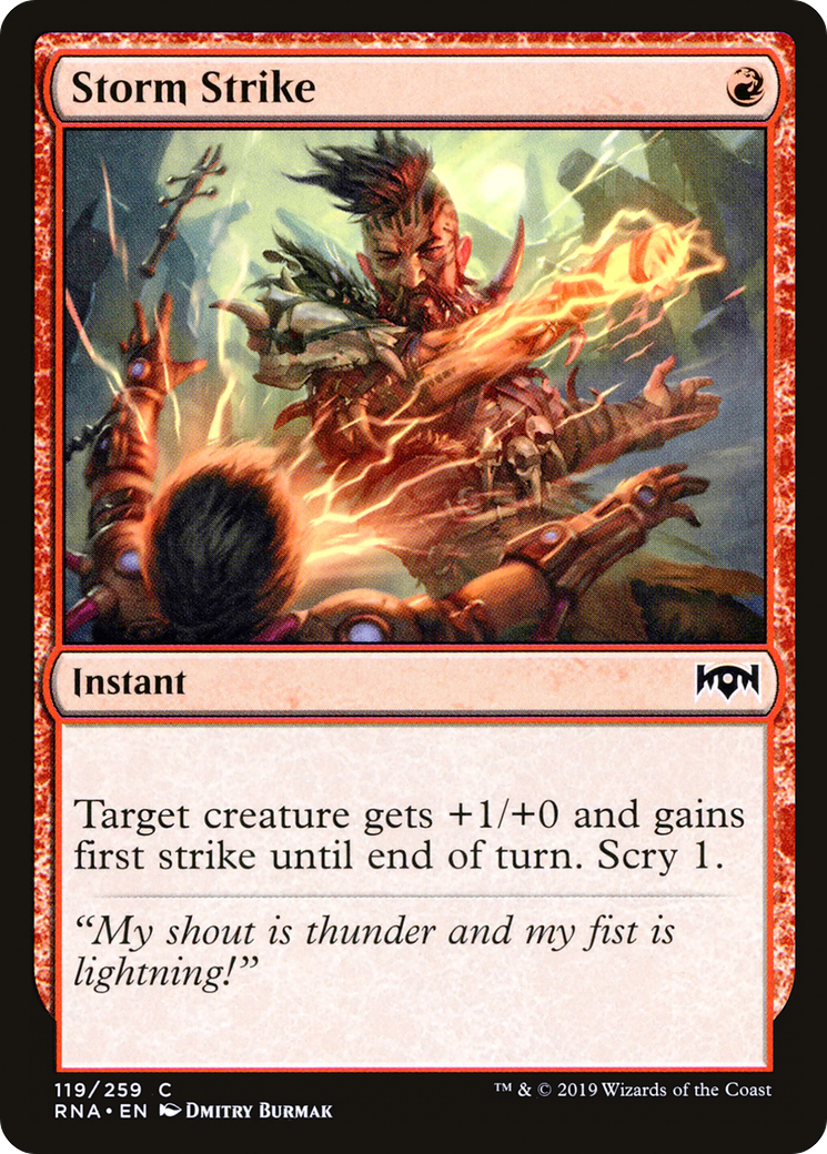 Storm Strike (RNA) 119 - WZRD TCG