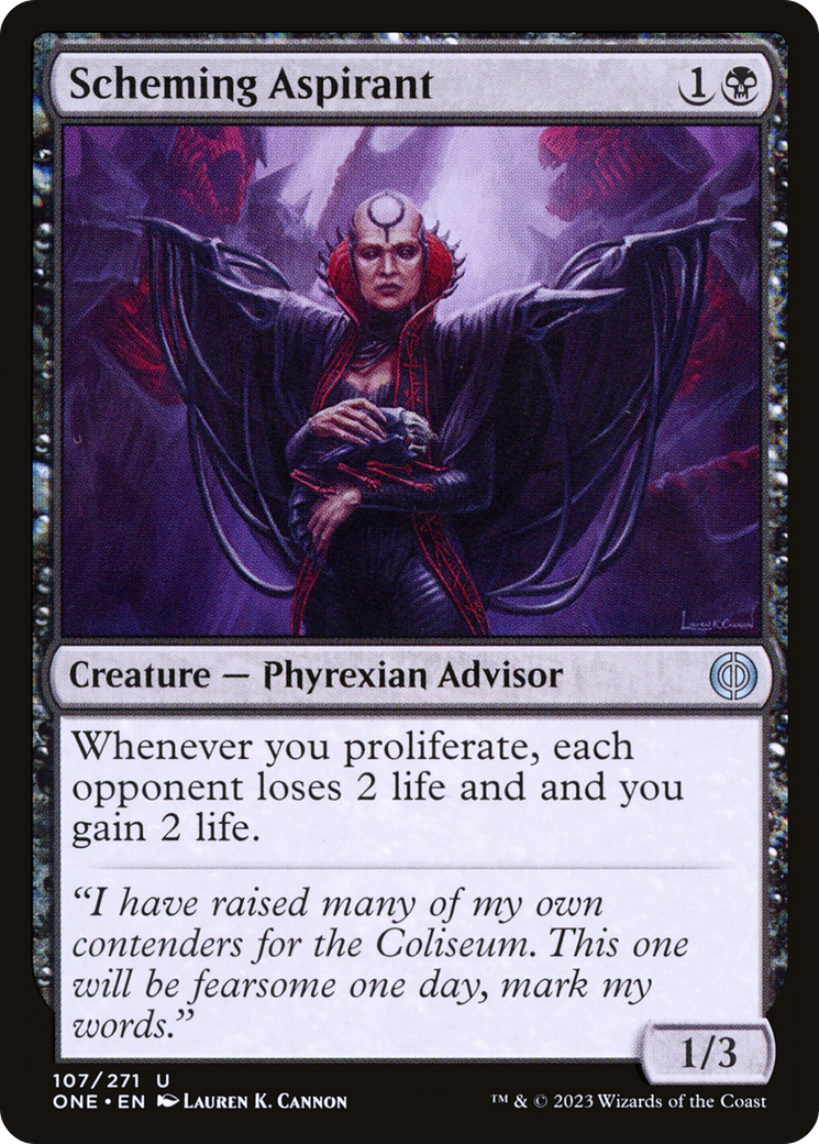 Scheming Aspirant (ONE) 107 - WZRD TCG