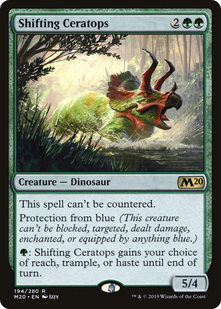 Shifting Ceratops (M20) 194 - WZRD TCG