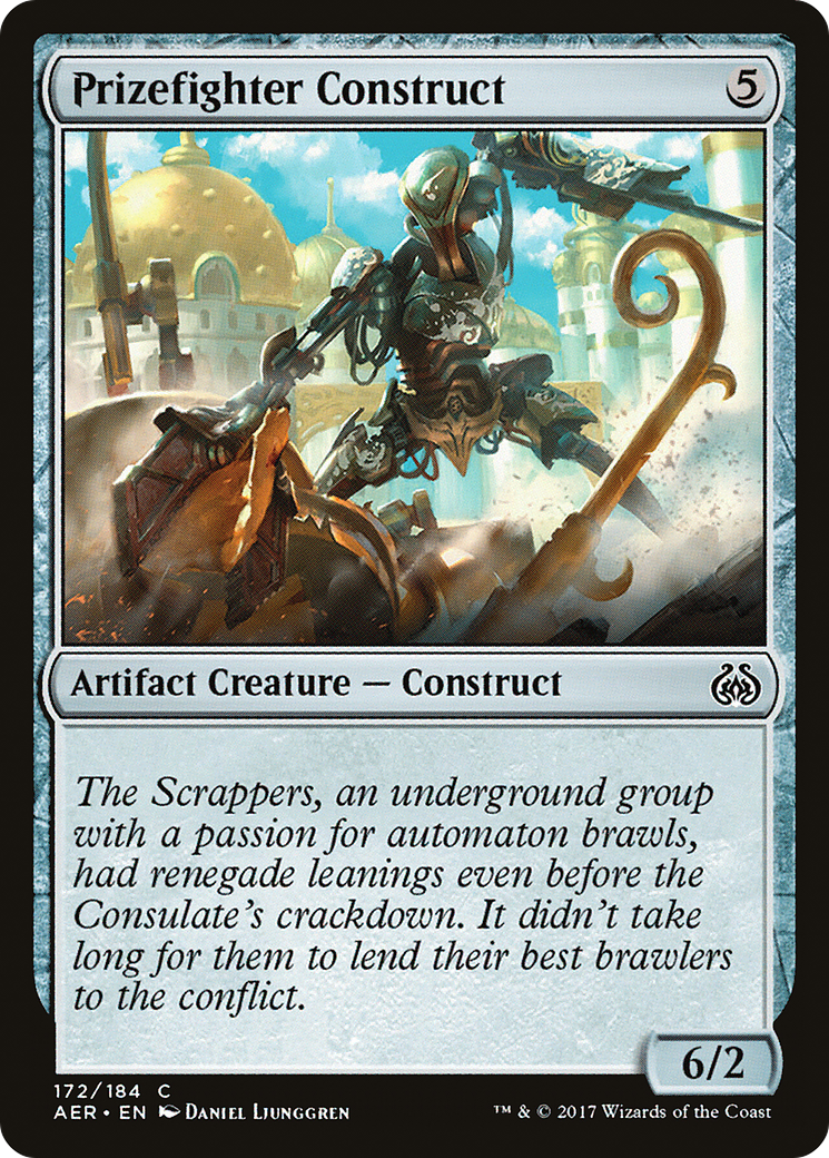 Prizefighter Construct (AER) 172 - WZRD TCG
