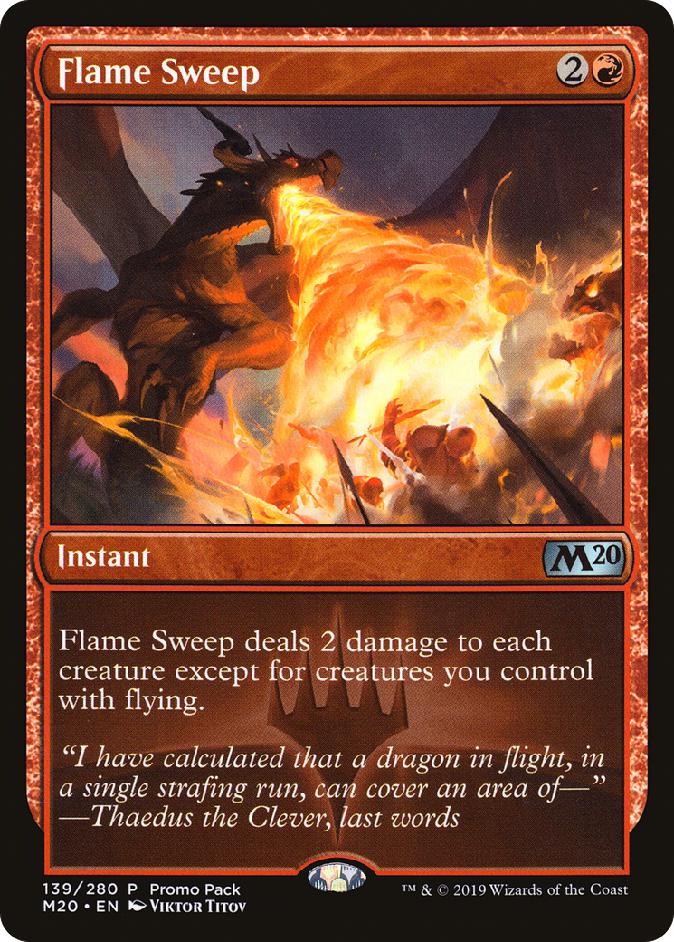 Flame Sweep (PM20) 139 - WZRD TCG